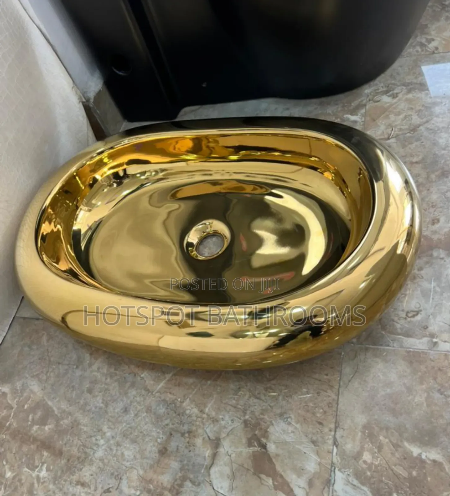 Luxury Gold Countertop Basin