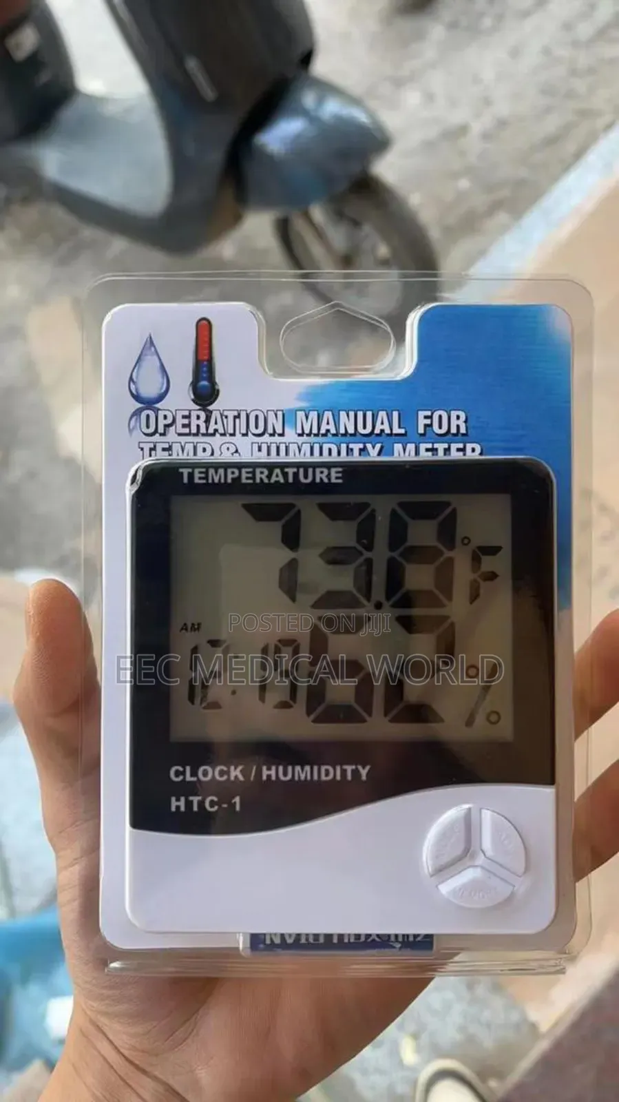 Htc-1 Digital Thermometer And Hygrometer