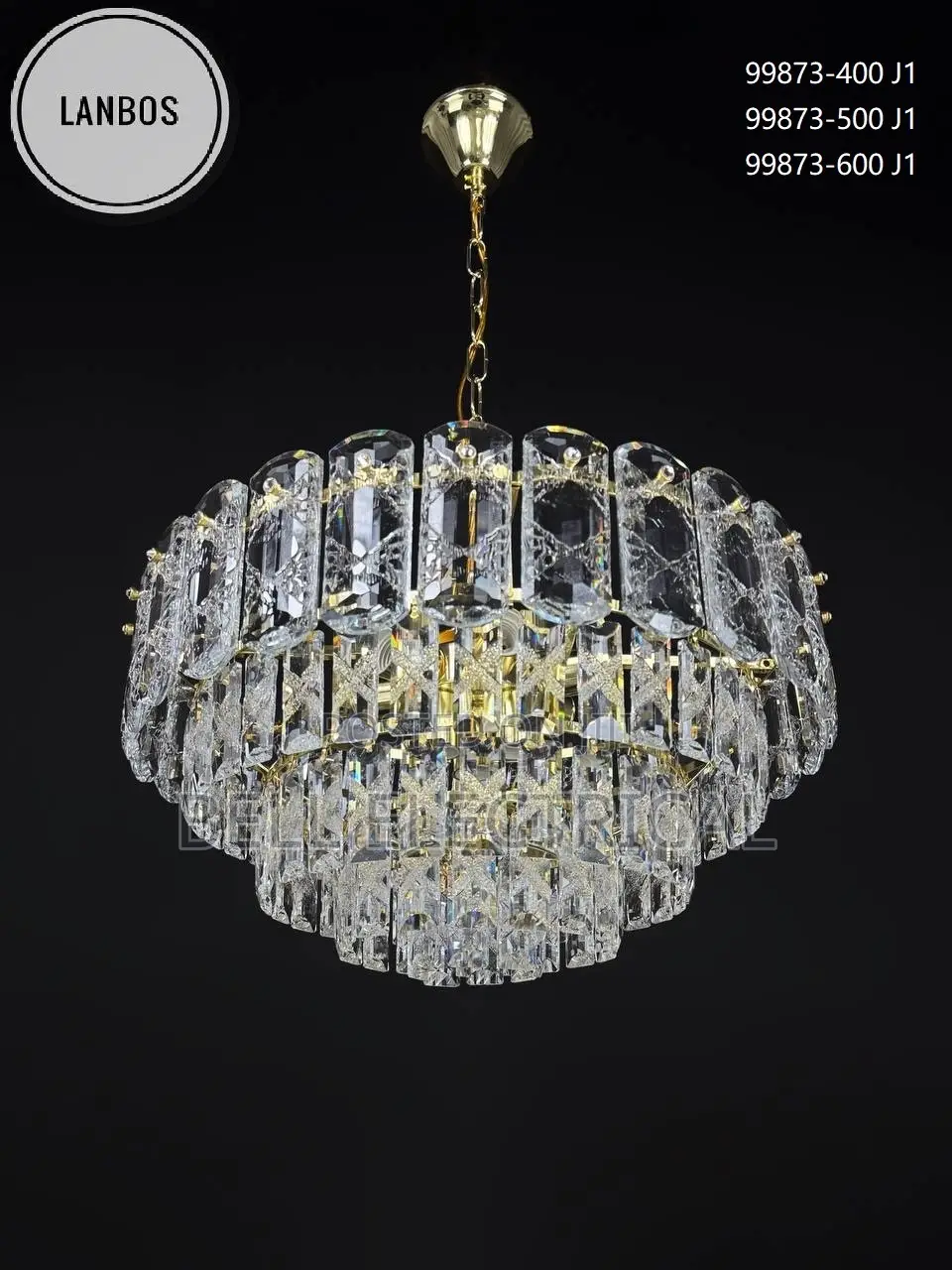 400mm Living Room Pendant Light Villa