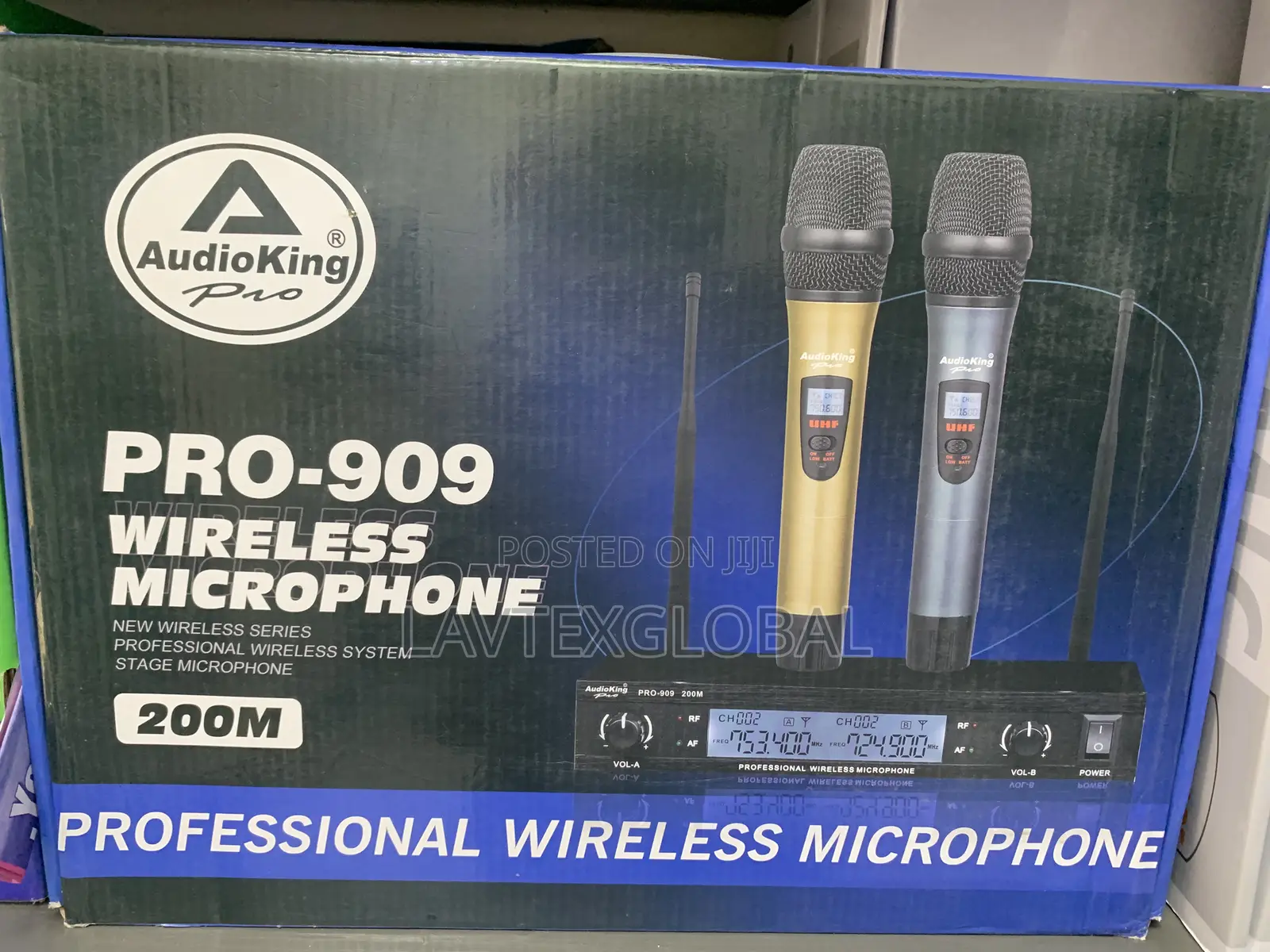 High Professional Quality Wireless Microphone (Pro-909)