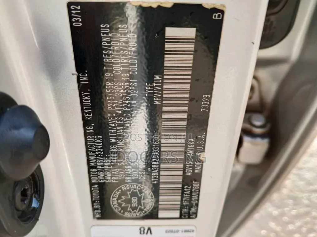 Toyota Venza AWD 2012 Silver