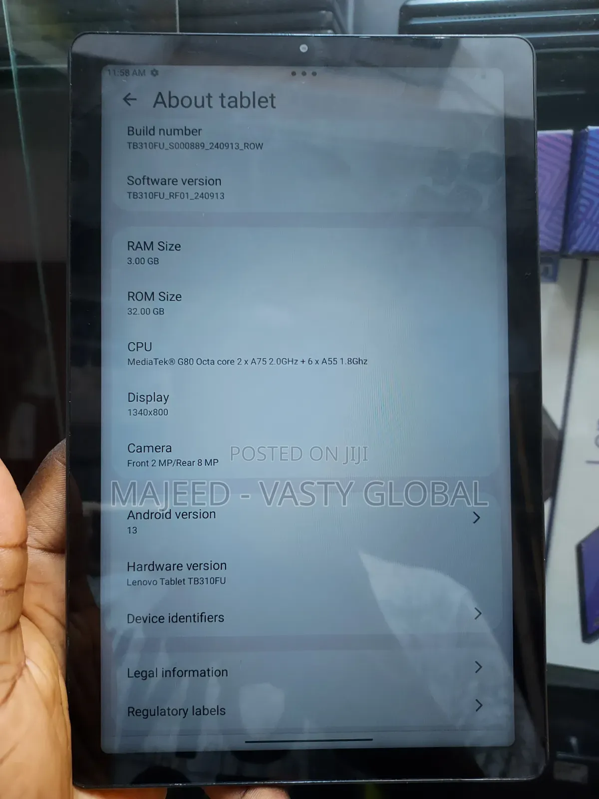 Lenovo Tab M9 32 GB Gray