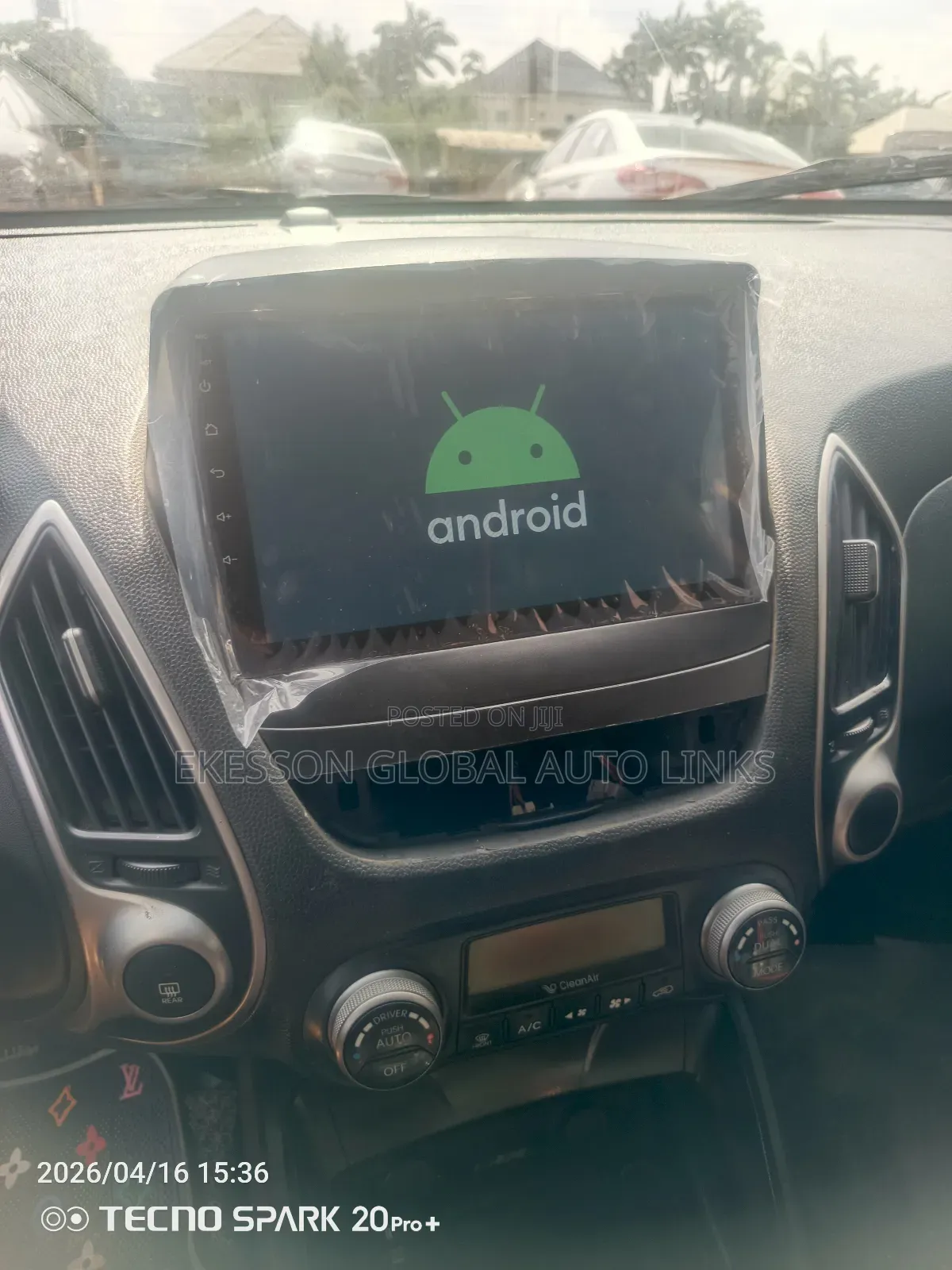 Android Screen for Hyundai Tucson/Ix35 Model 2008 With Reverse Camera