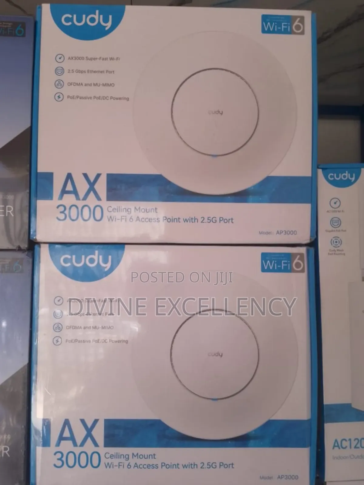 Cudy Ax 3000 Wifi 6 Ceiling Mount Access Point