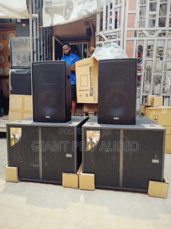 Zed Single Subwoofer and Zed Single Speaker