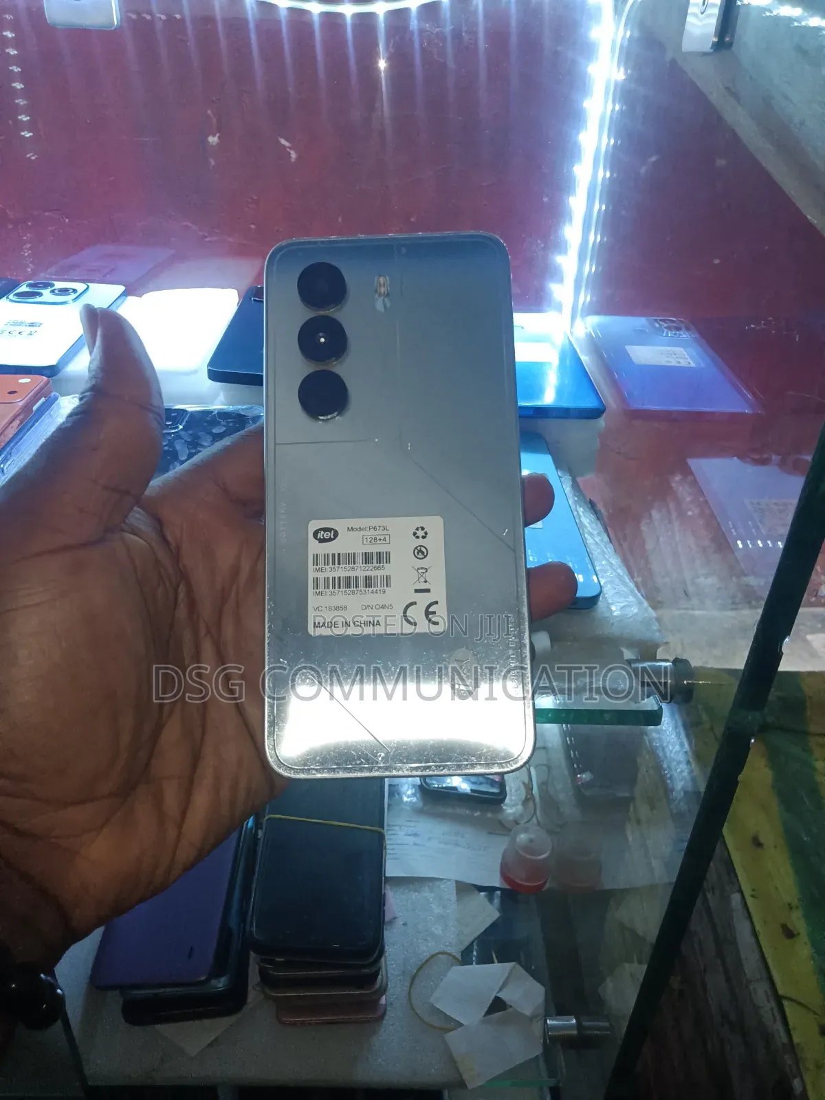 Itel Power 70 128 GB Silver