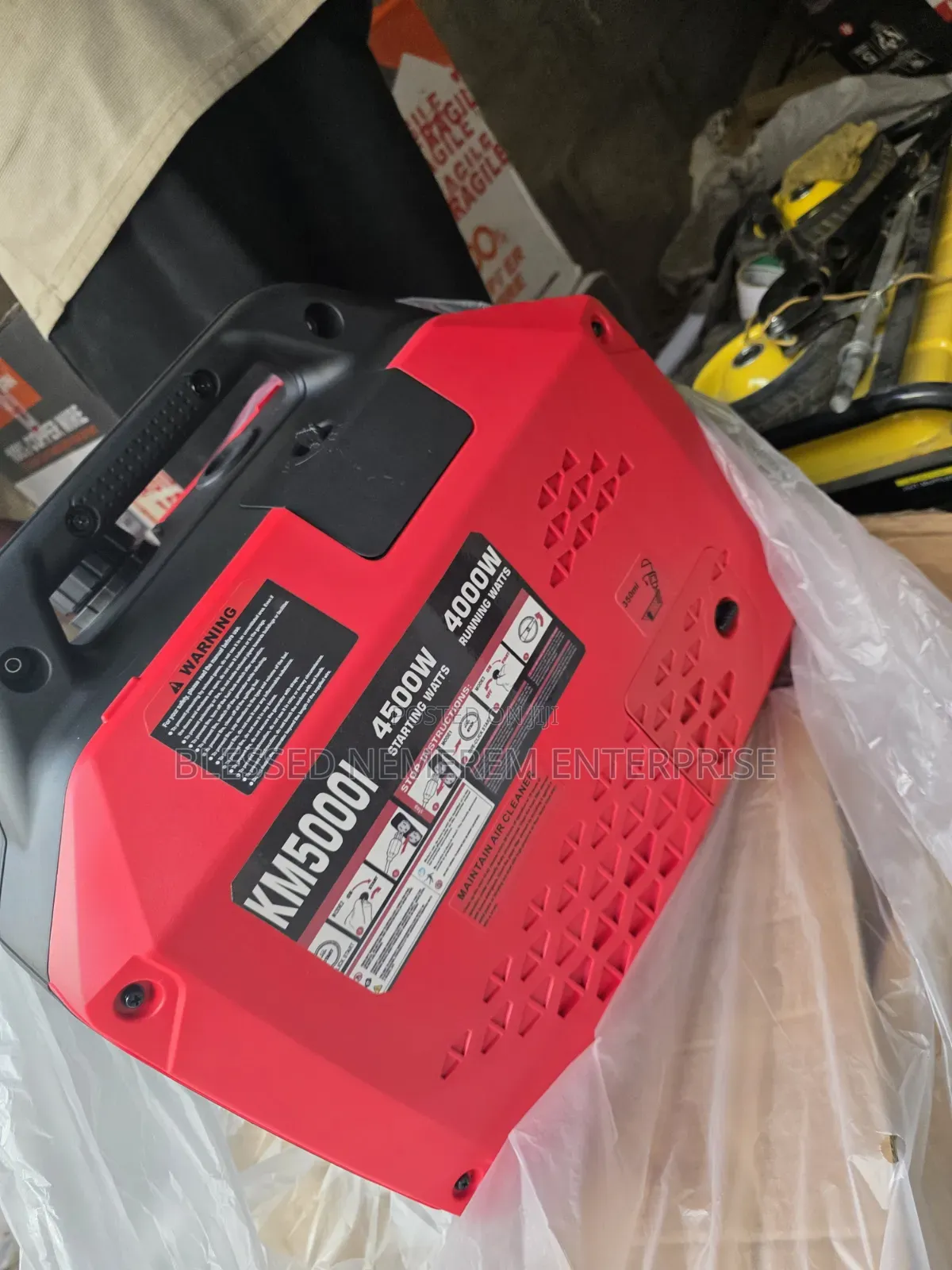 Kemage Inverter Soundproof Petrol Gen 4.5kva Low Fuel Consumption