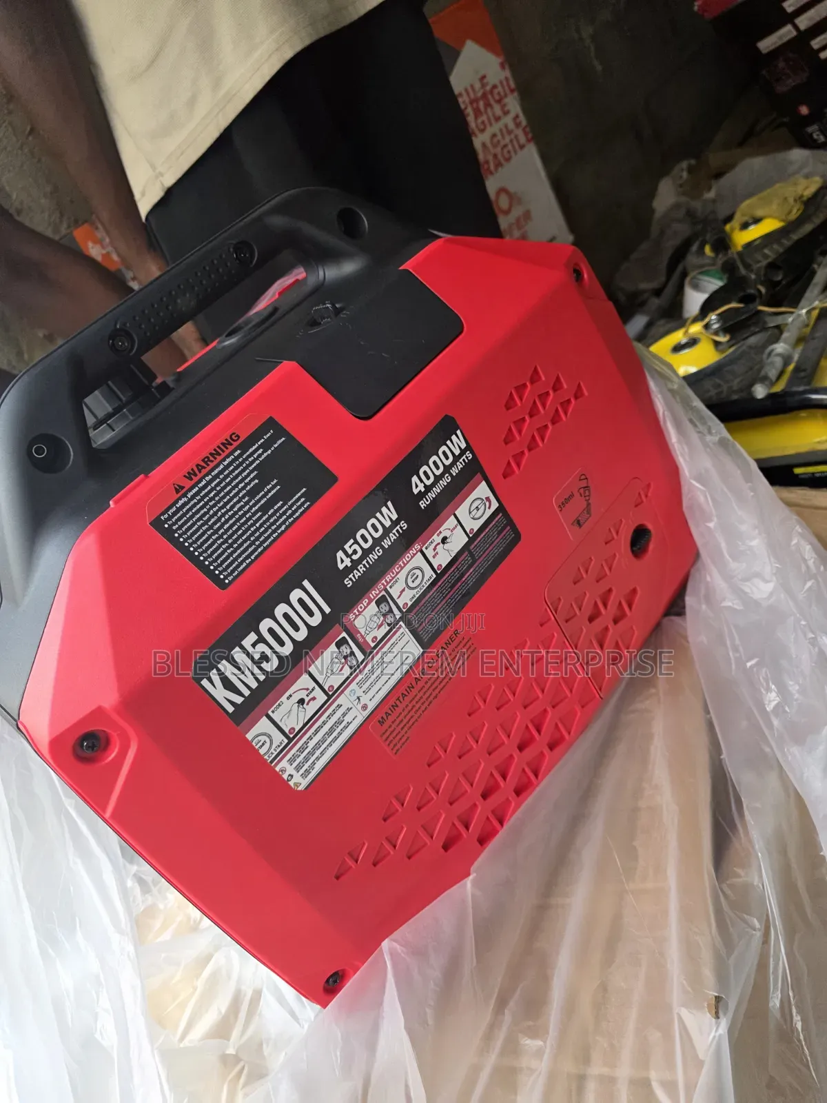 ☆¤Best Kemage Inverter Soundproof Petrol Gen Low Fuel Consumpti 4.5kva