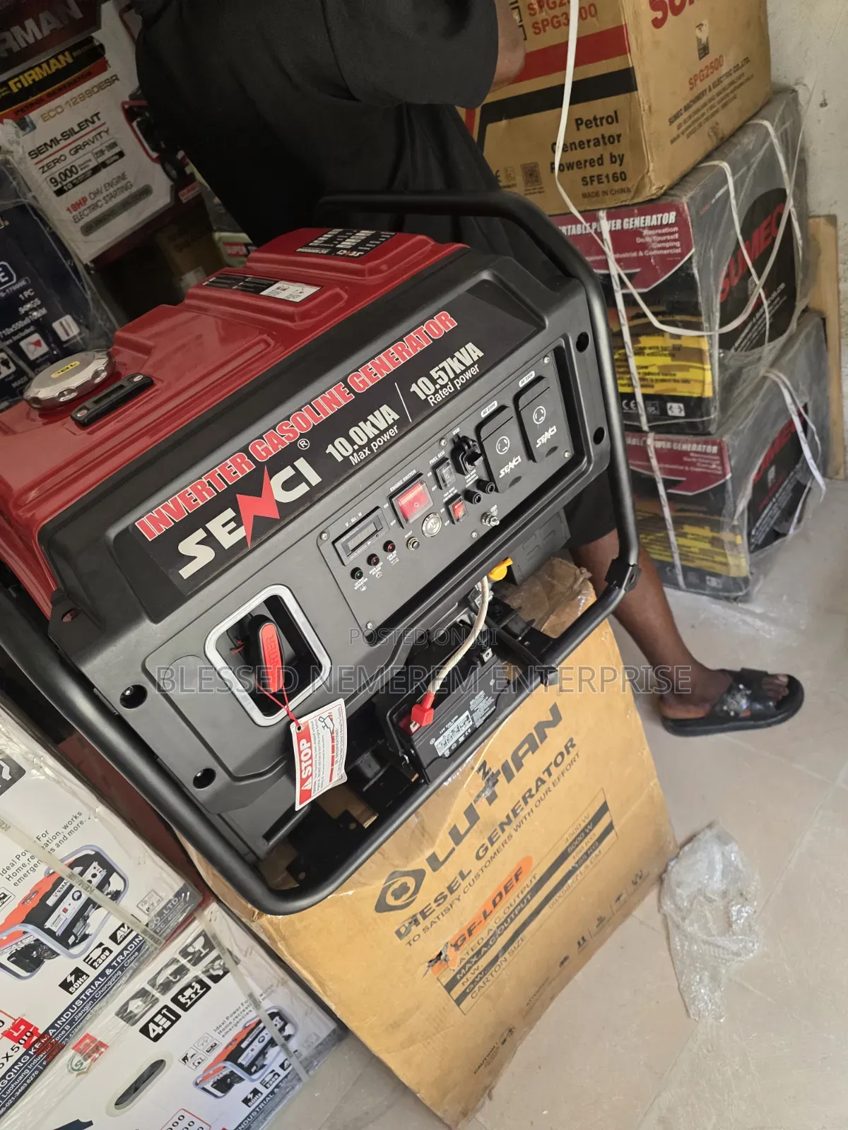 10.57kva Senci Inverter Petrol Gen Low Fuel Consumption