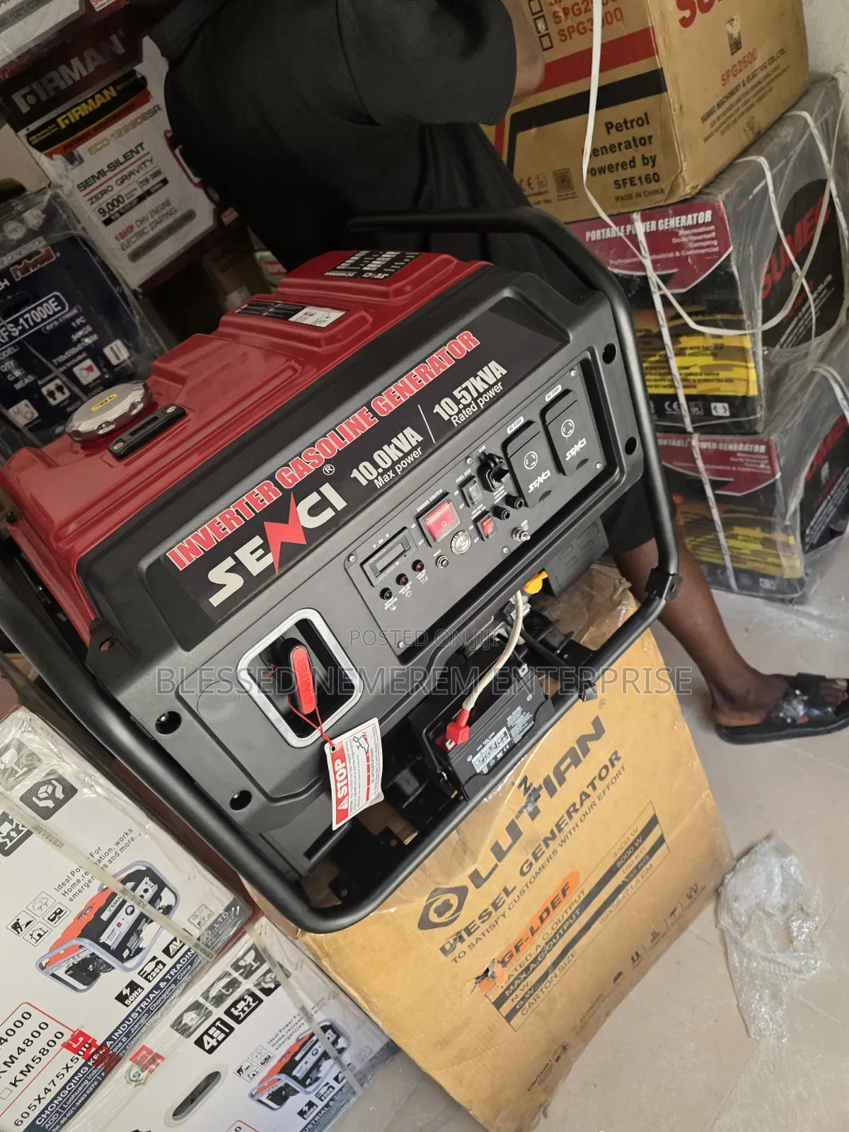 10.57kva Senci Inverter Petrol Gen Low Fuel Consumption