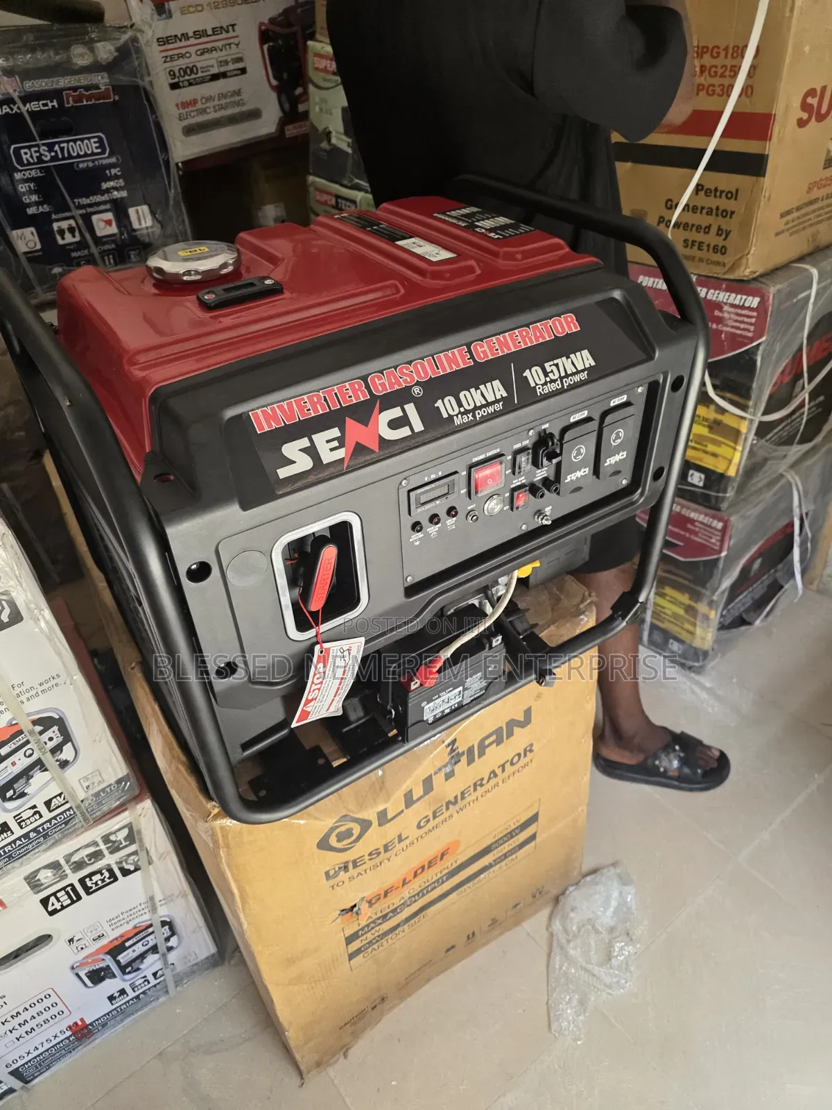 Senci Inverter Petrol Generator 10.57kva Low Fuel Consumption