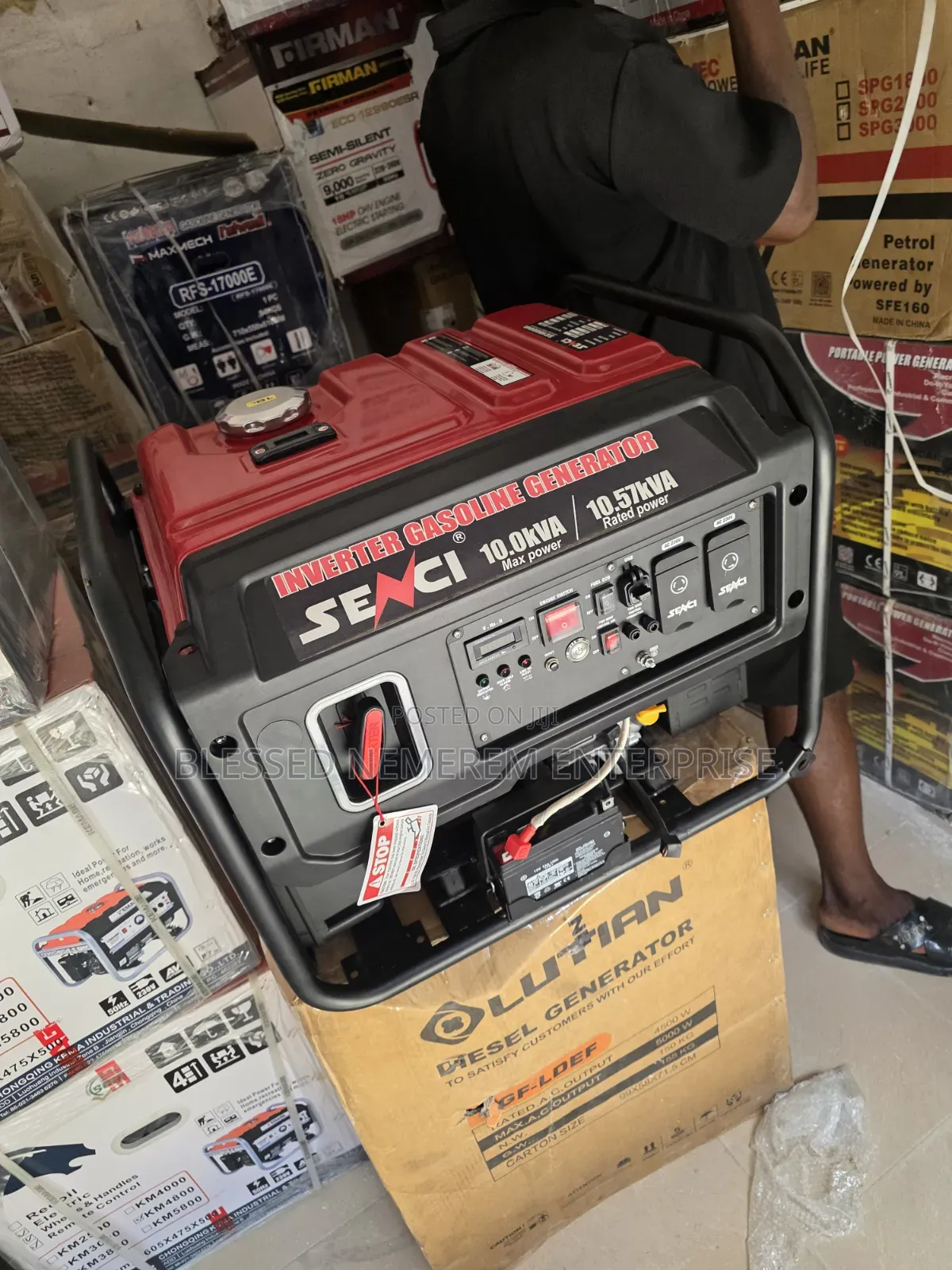Senci Inverter Petrol Generator 10.57kva Low Fuel Consumption