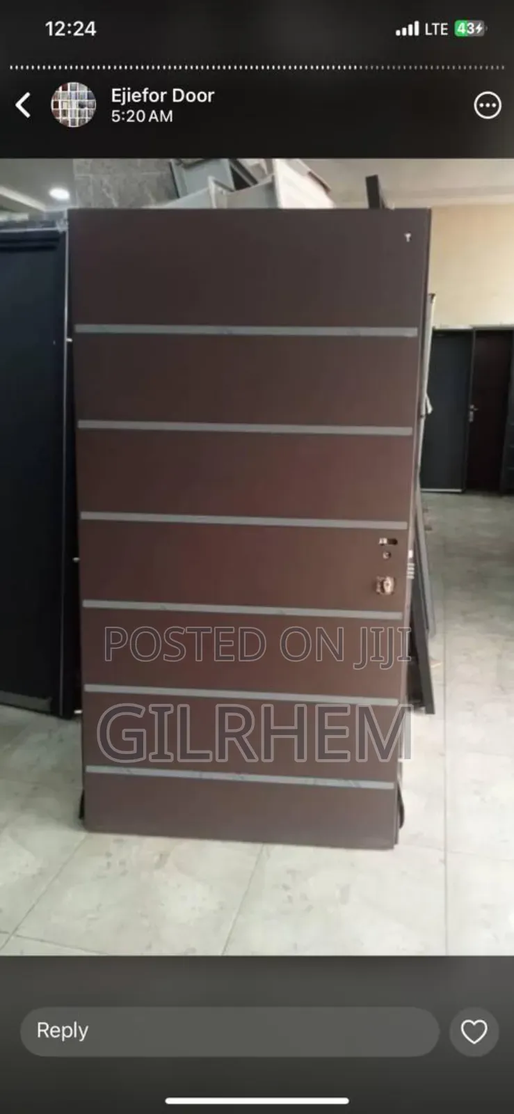 Israel Security Door