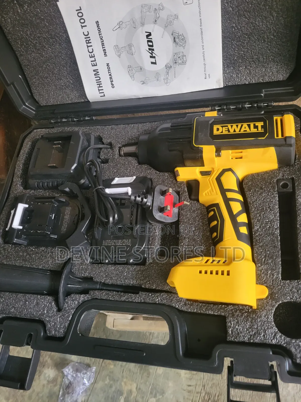 118vf Dewalt Cordless Impact Wrench Machine