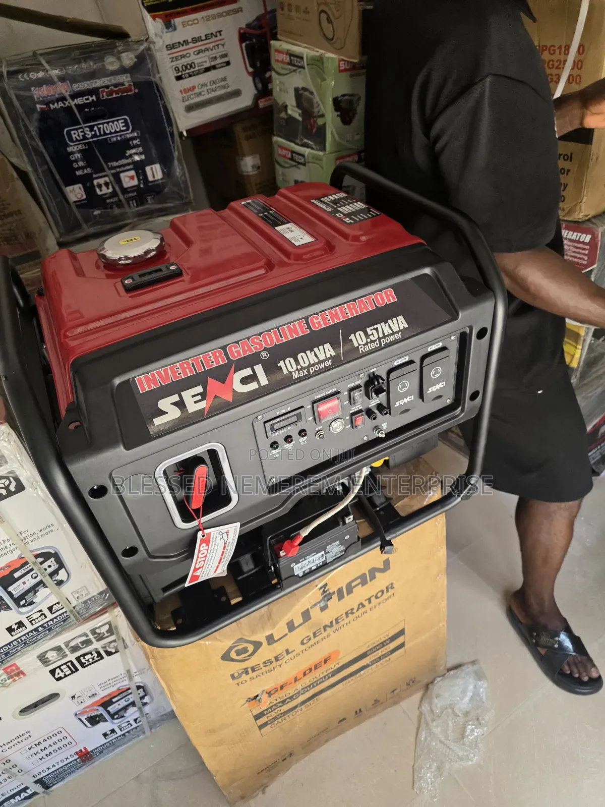 《》High Quality 10.57kva Senci Inverter Petrol Gen Low Fuel Consumption