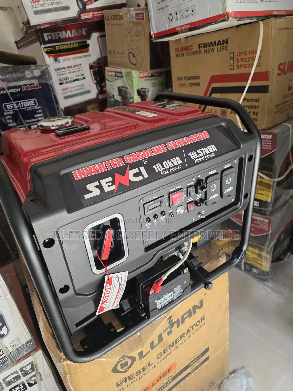 This Is Senci Inverter Petrol Gen Low Fuel Consumption 10.57kva