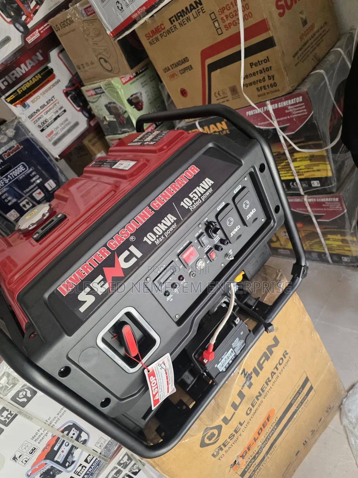 ☆¤Best Senci Inverter Petrol Gen Low Fuel Consumption 10.57kva