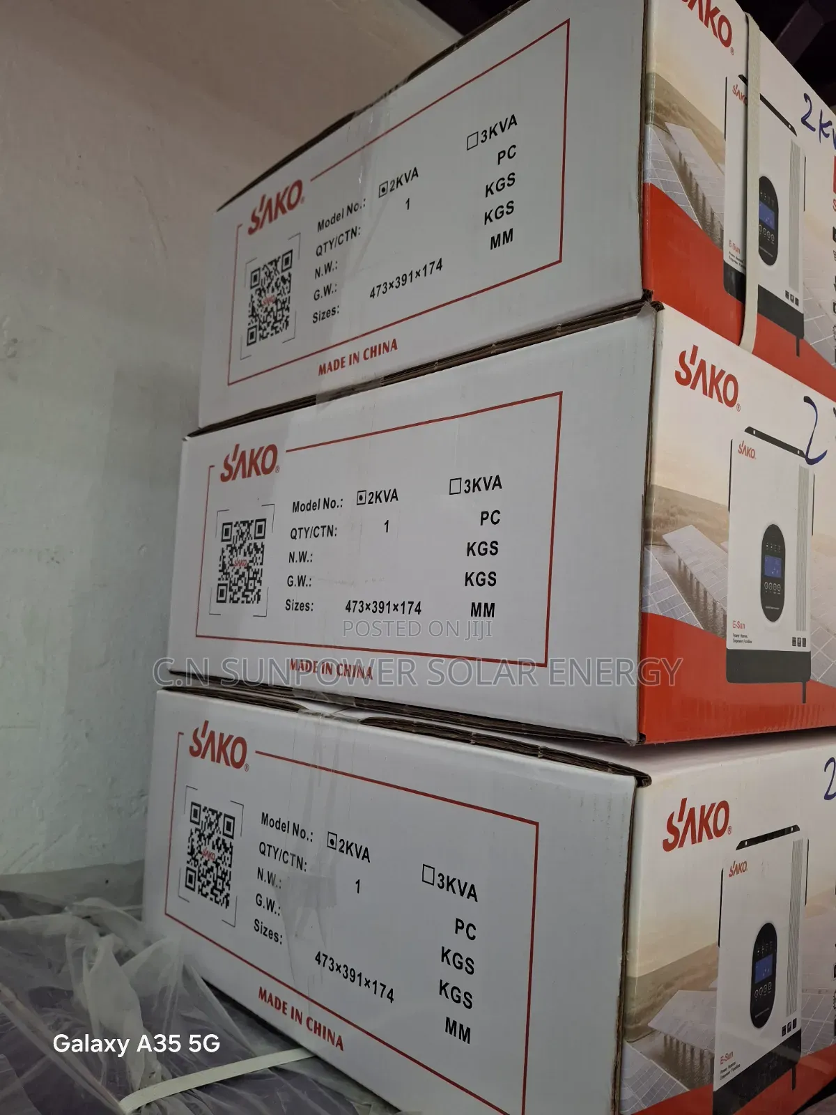 2kva/12v Sako Hybrid Solar Inverter