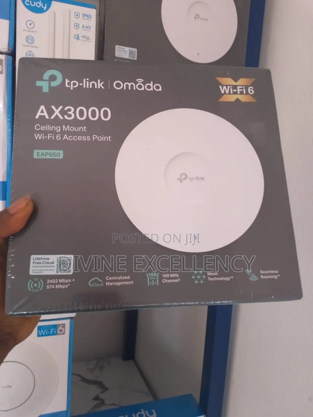 Tp Link Ax3000 Eap650 Wi-Fi 6 Ceiling Mount