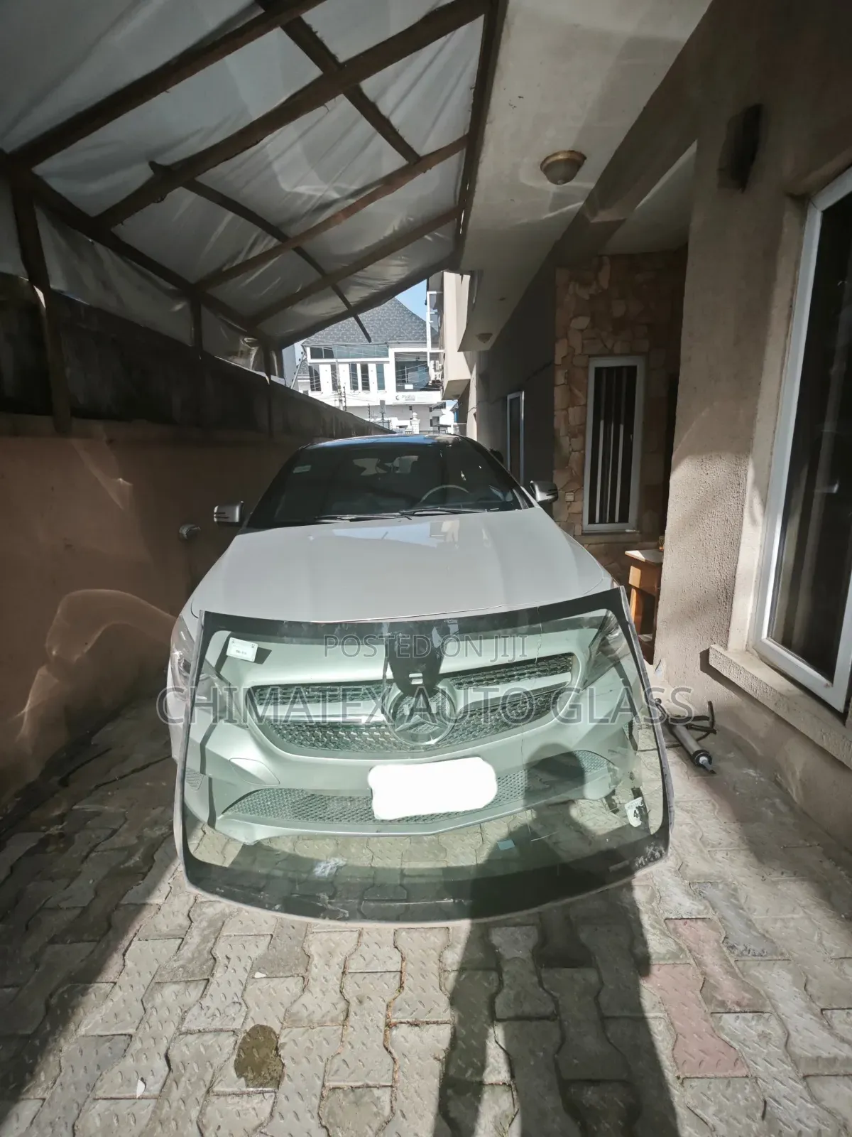 Benze Cla250 Windscreen Glass Available Installed at Chimatex