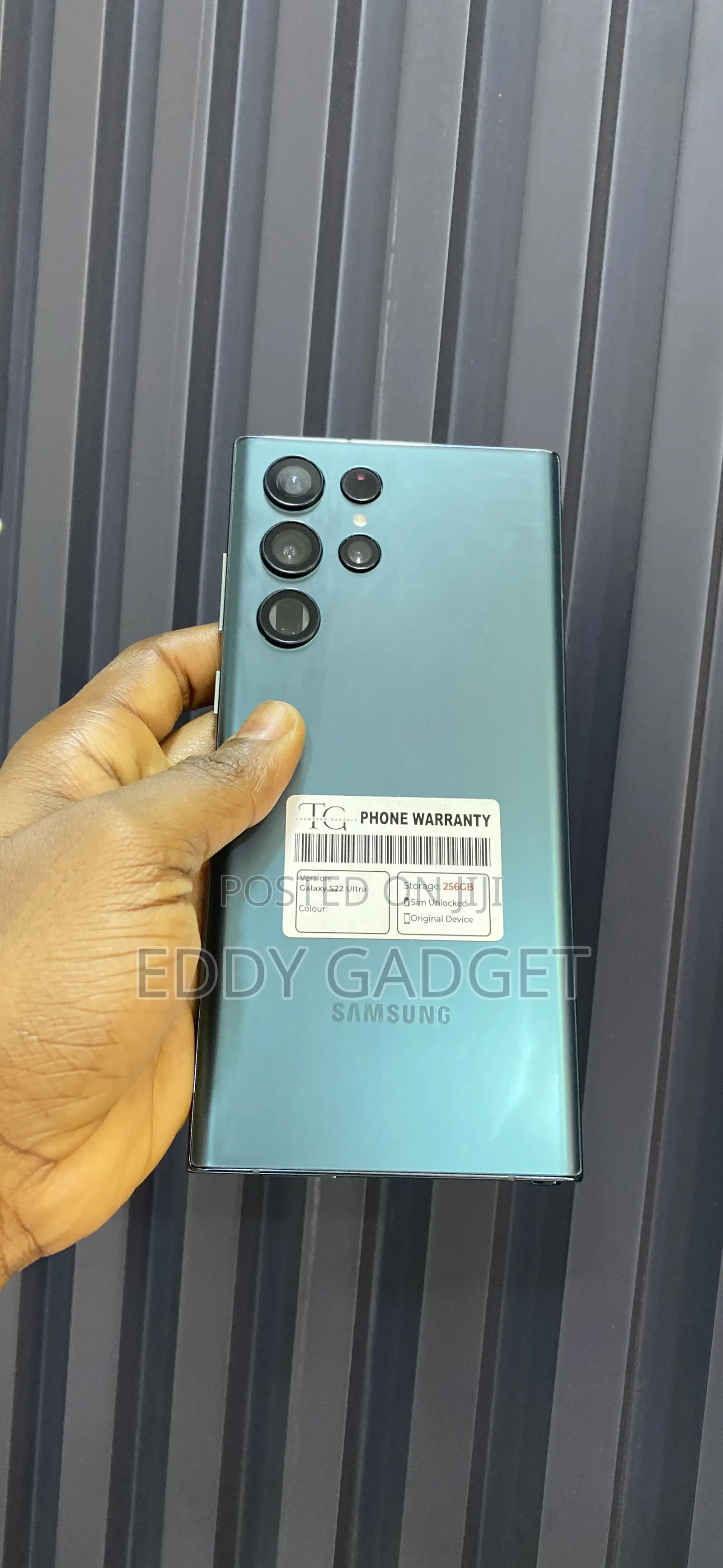 Samsung Galaxy S22 Ultra 256 GB Green