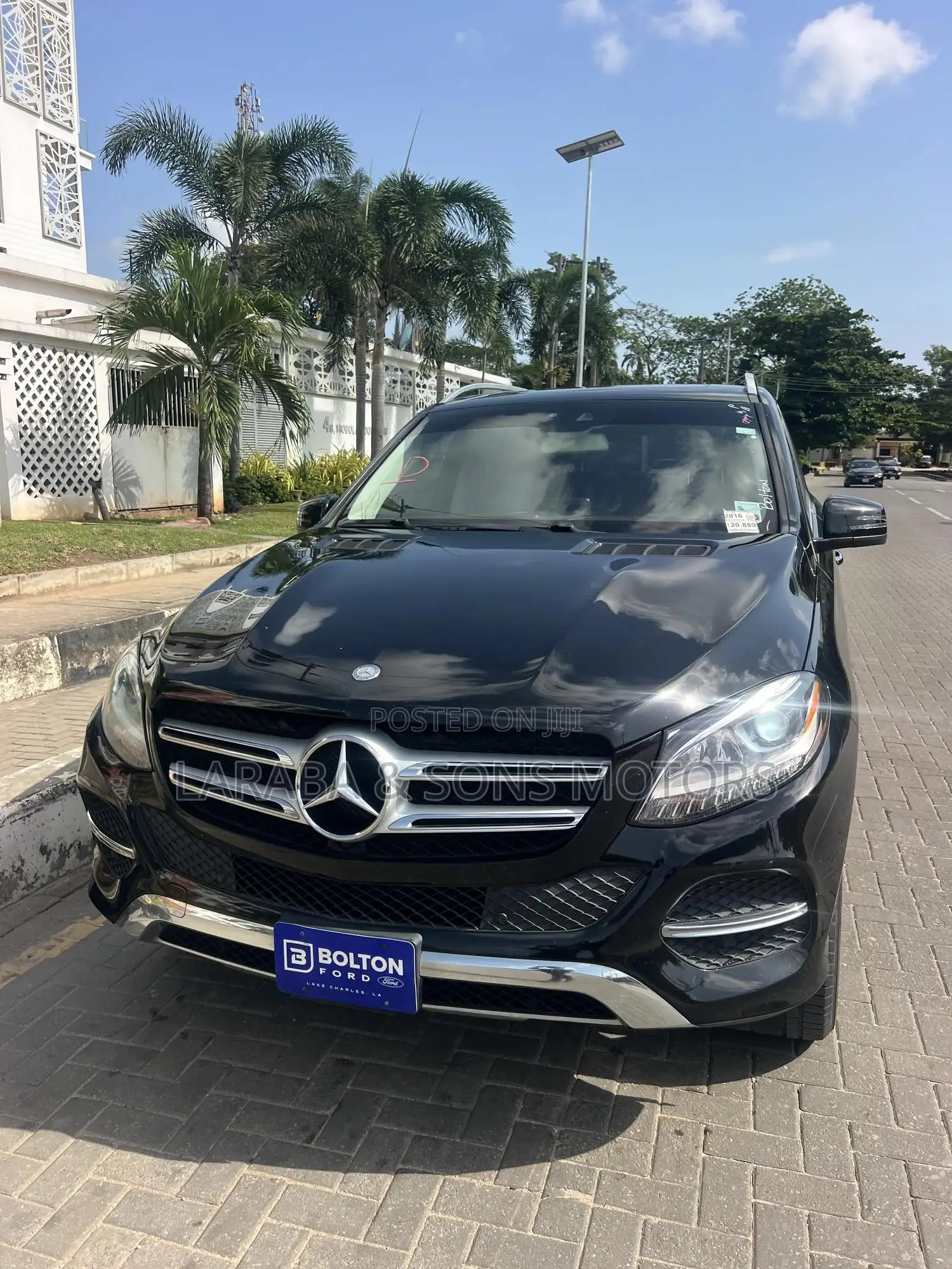 Mercedes-Benz GLE-Class GLE 550 4MATIC 2017 Black