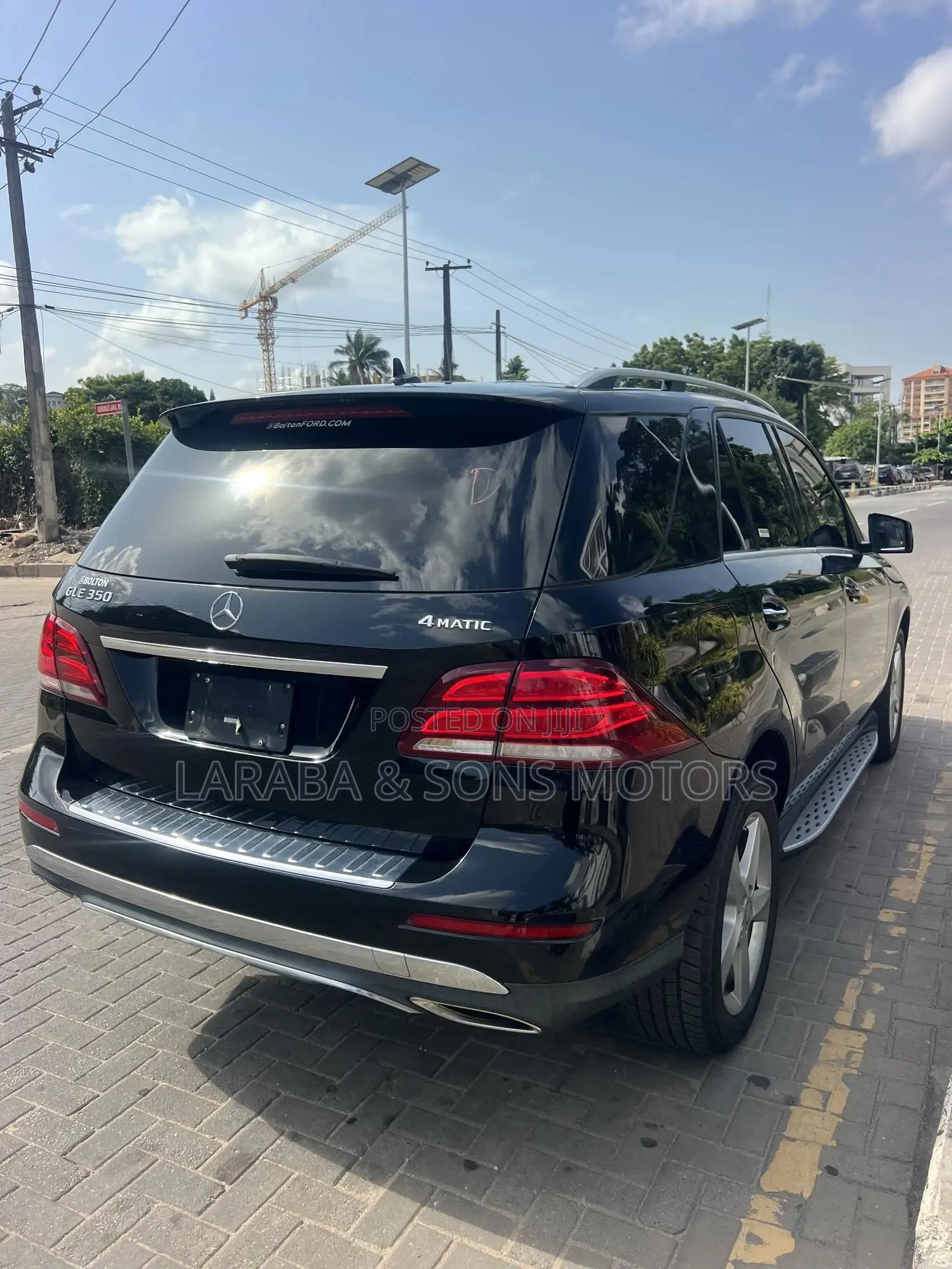 Mercedes-Benz GLE-Class GLE 550 4MATIC 2017 Black