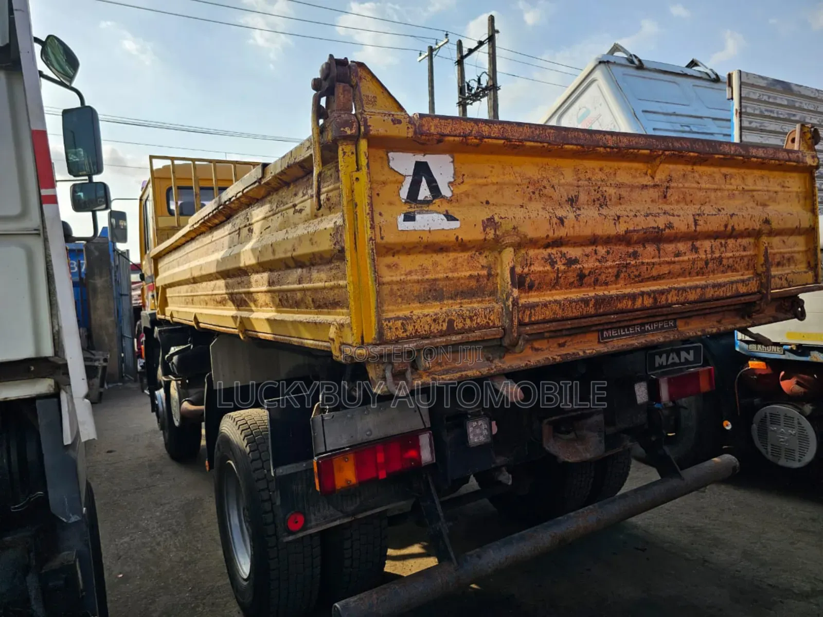 Man Diesel Tipper Auxiliary