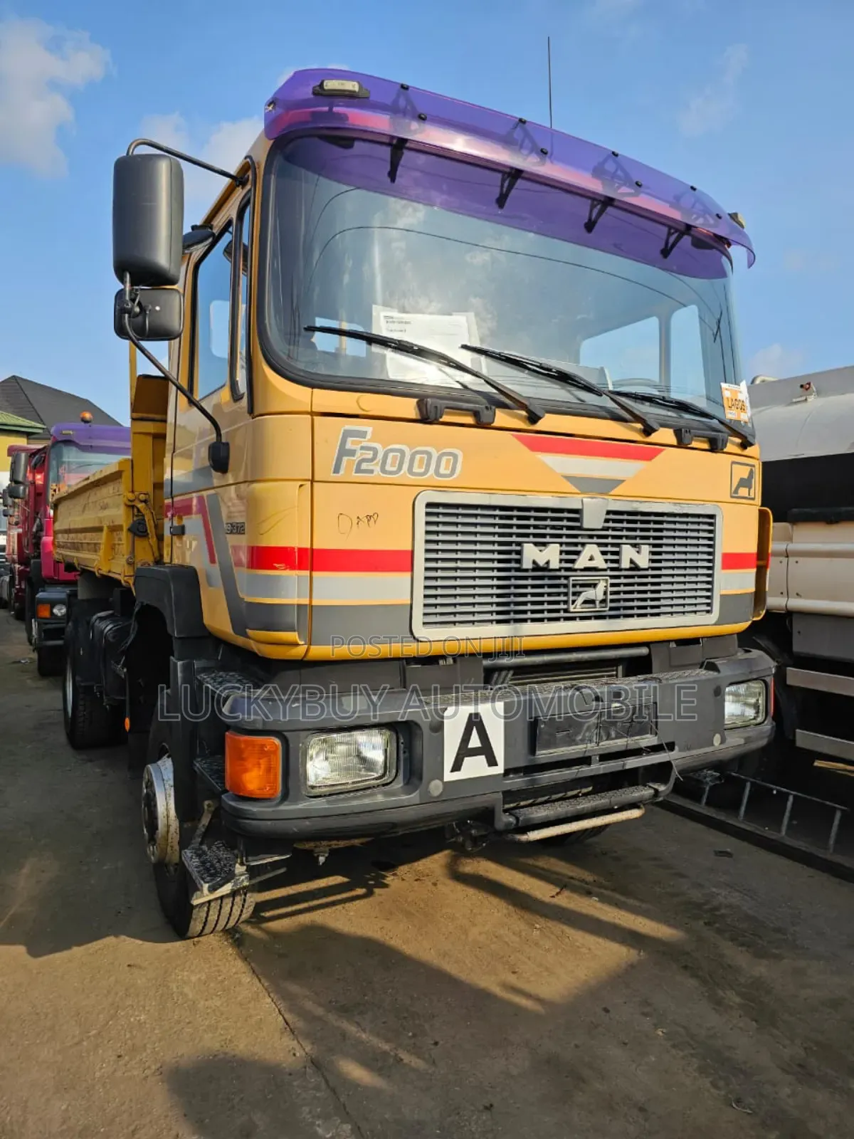 Man Diesel Tipper Auxiliary