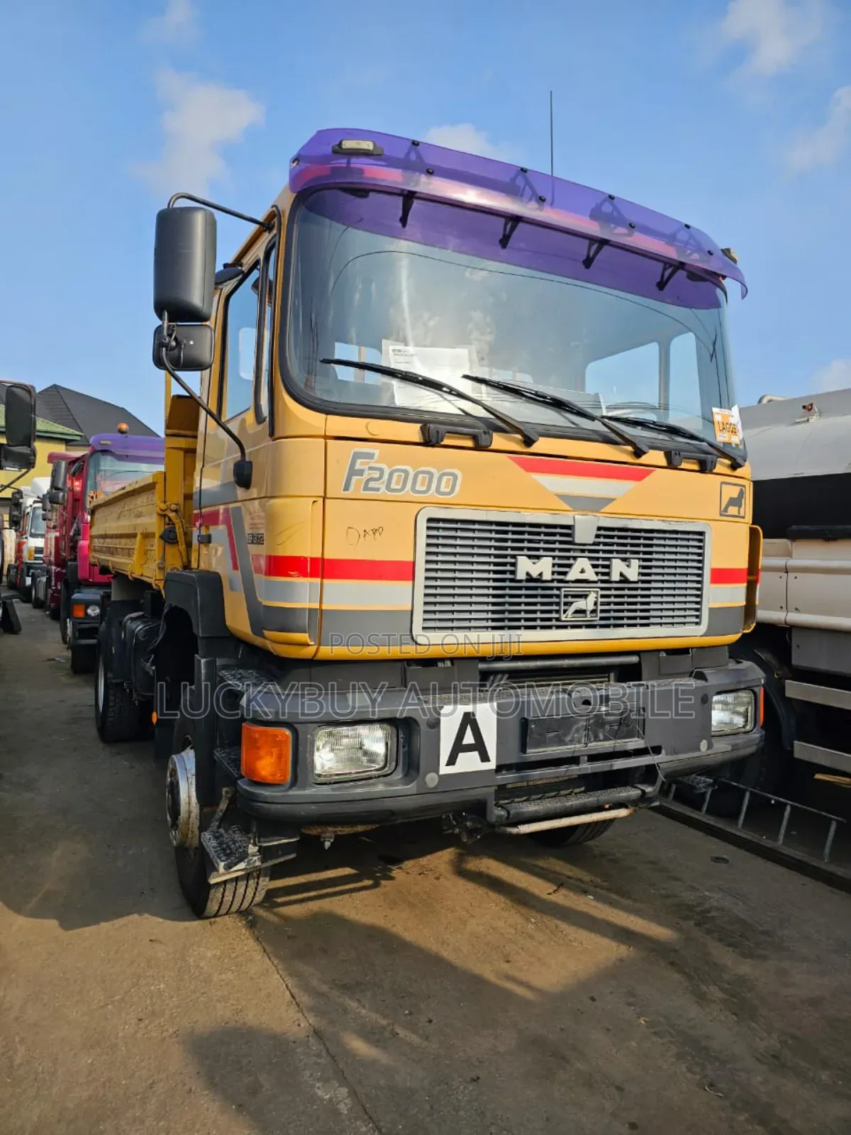 Man Diesel Tipper Auxiliary