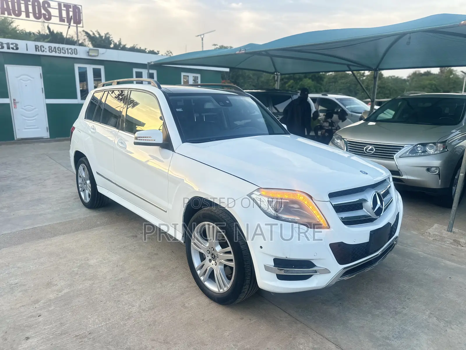 Mercedes-Benz GLK-Class 350 4MATIC 2014 White