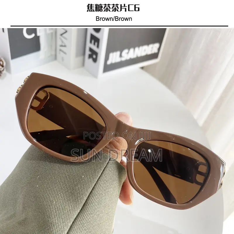 Quality Lady Sunglasses Brown and Black Woman Sunglasses