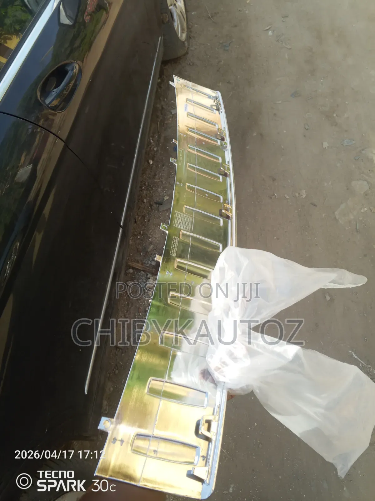 Back Up Bumper Shinning for Gle 166 2018