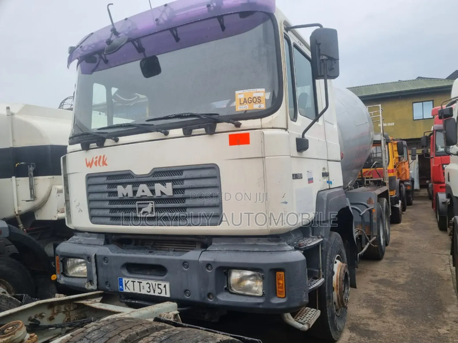 Man Diesel Concrete Mixer