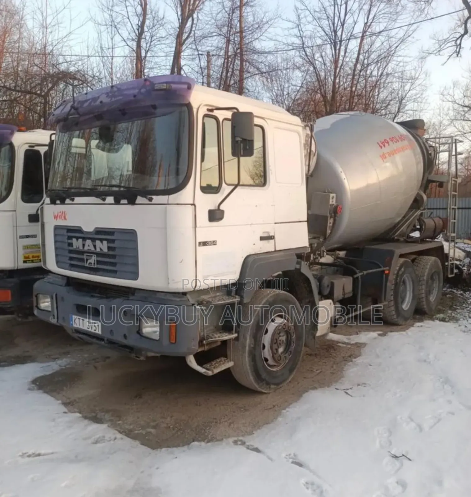 Man Diesel Concrete Mixer
