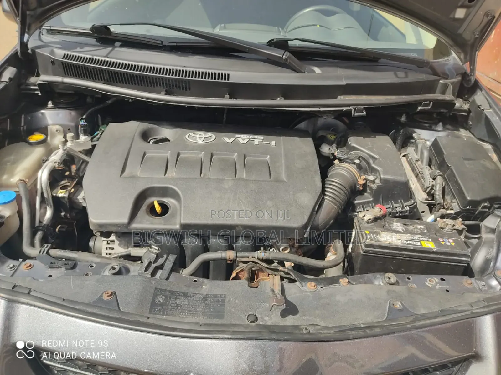 Toyota Auris 1.6 Dual VVTi 2008 Gray