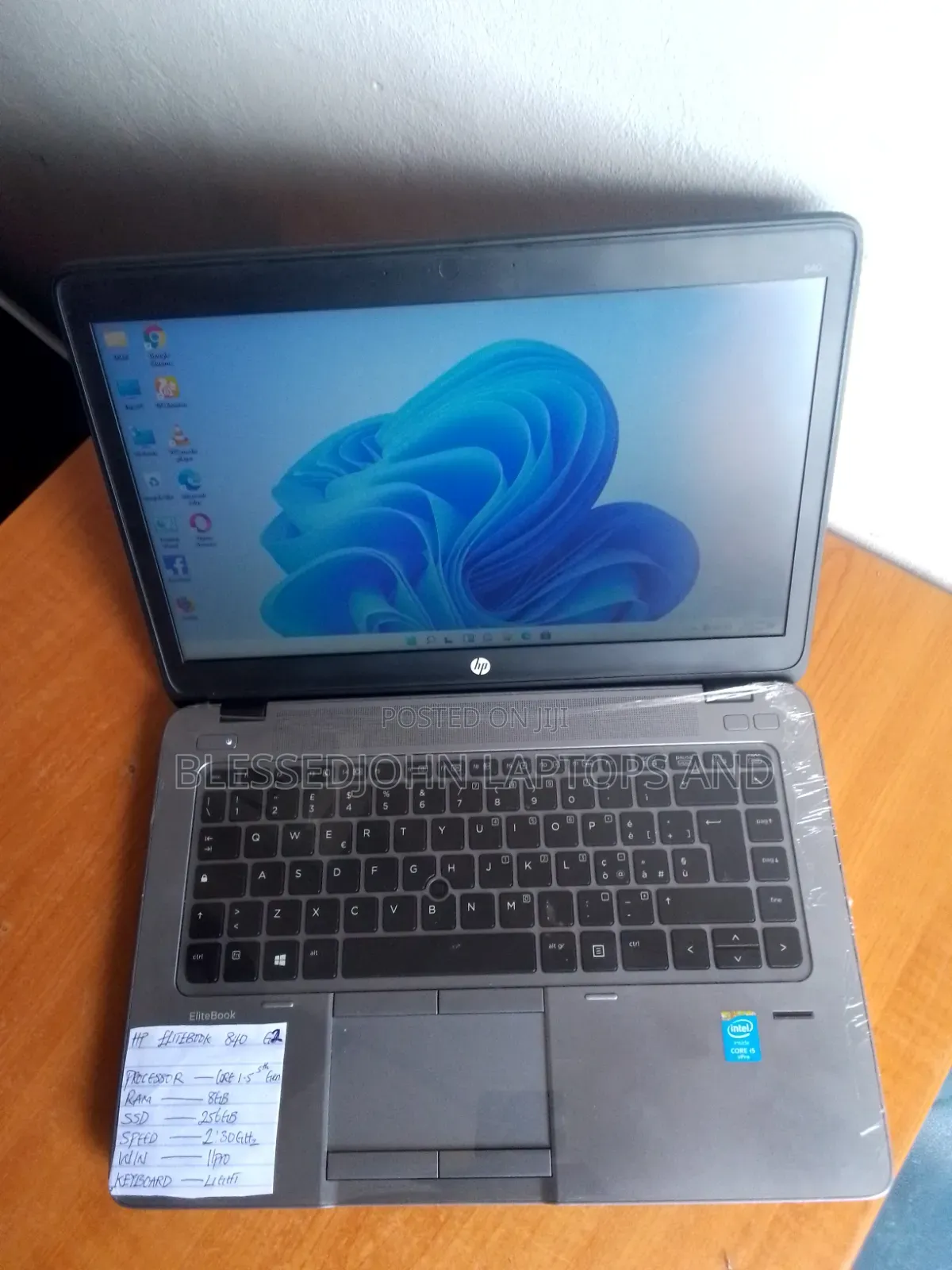 Laptop HP EliteBook 840 G2 8GB Intel Core i5 SSD 256GB