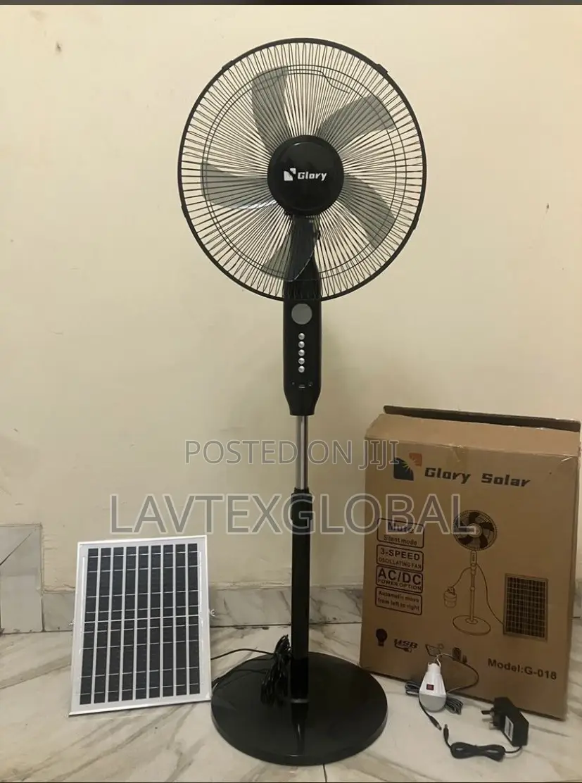 Best Quality Solar Standing Fan (18inches)