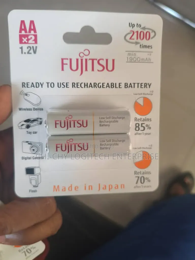 Fujitsu Aaa Rechargeable Battery 2000mah Nimh Japan