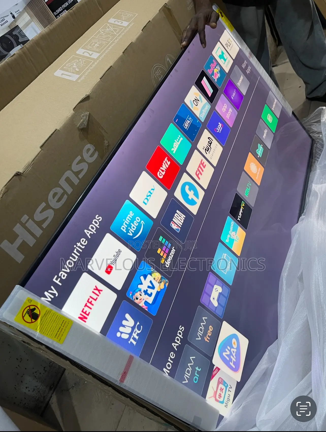 Brand New Original Hisense 58inch Smartw Television Full Hd Warranty