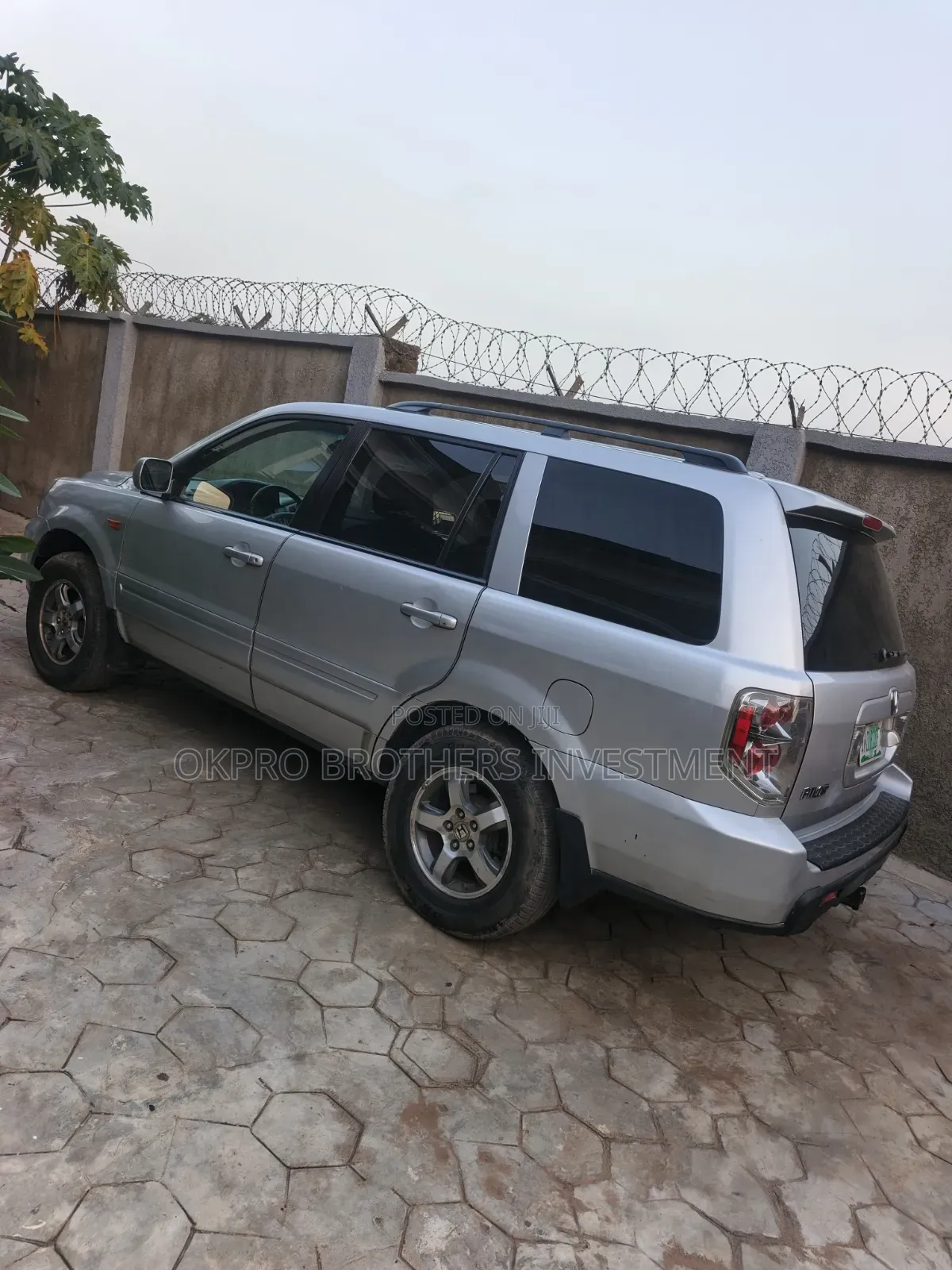 Honda Pilot EX-L 4x4 (3.5L 6cyl 5A) 2006 Silver