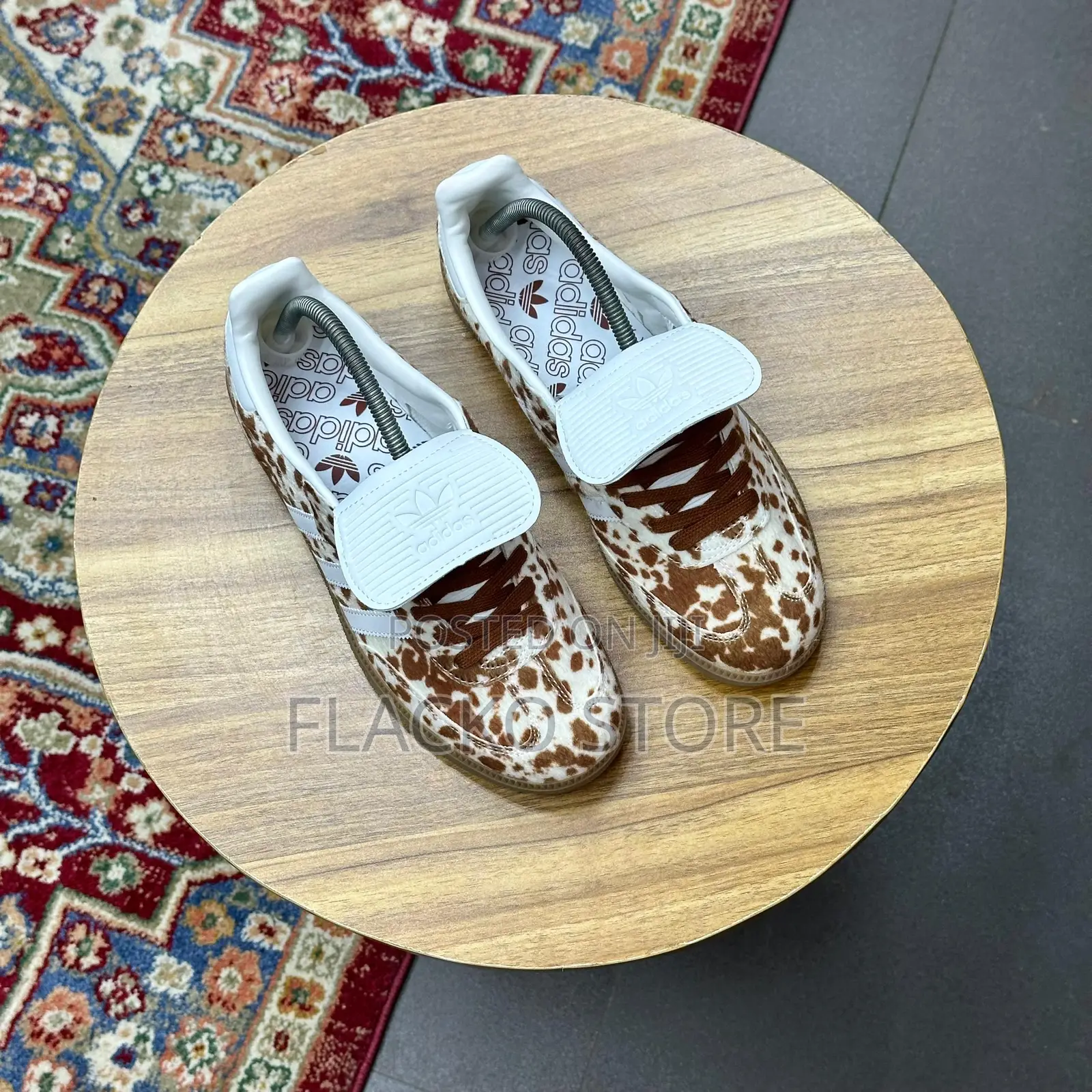 Original Adidas Samba Lt Cow Print Sneakers
