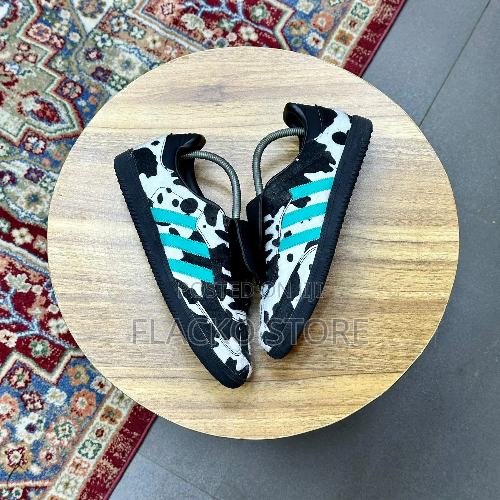 Original Adidas Samba Lt Cow Print Sneakers