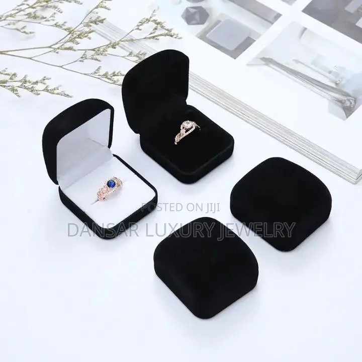 Classy Velvet Proposal Box
