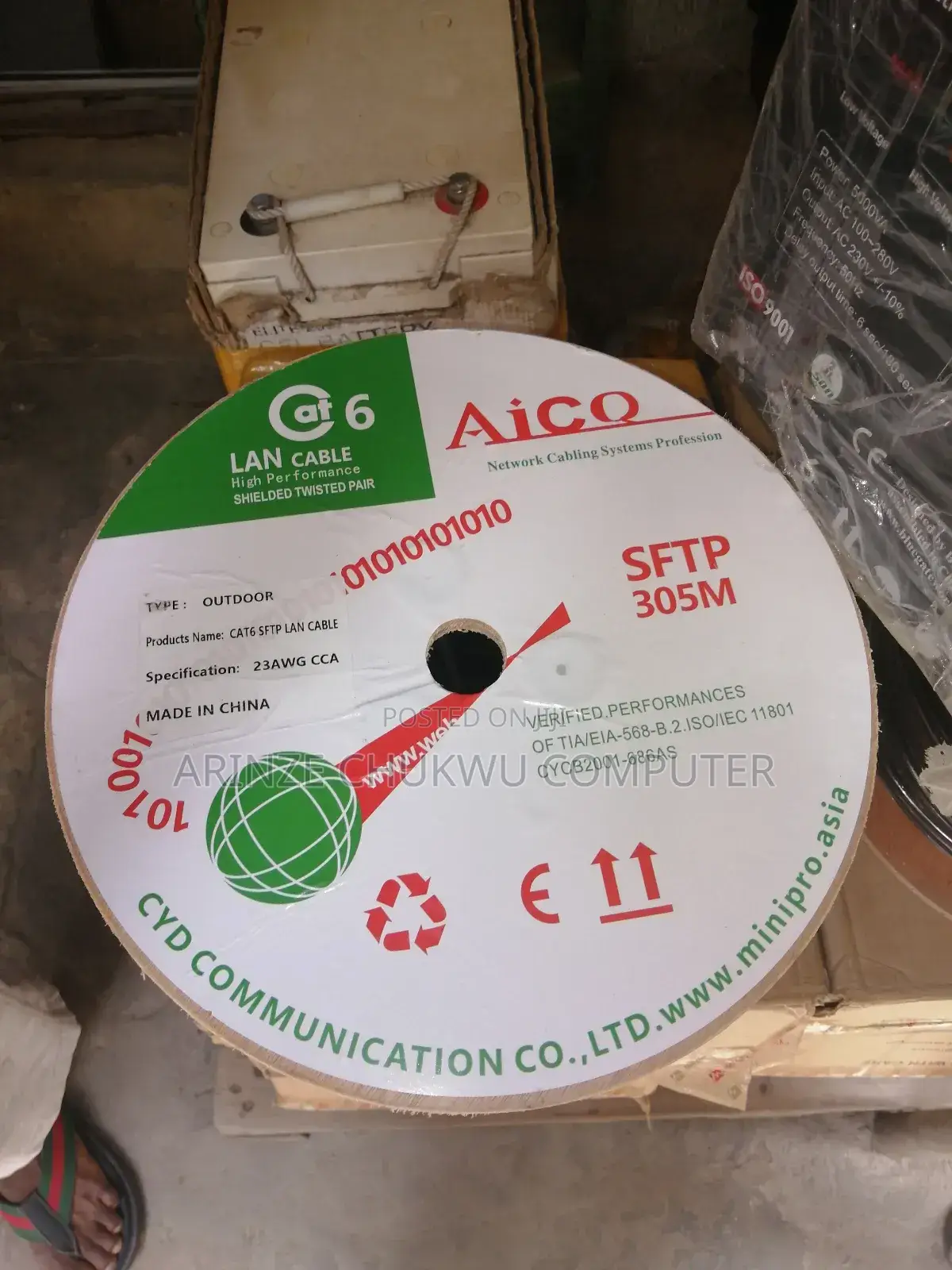 Aico Cat 6 Cable Outdoor