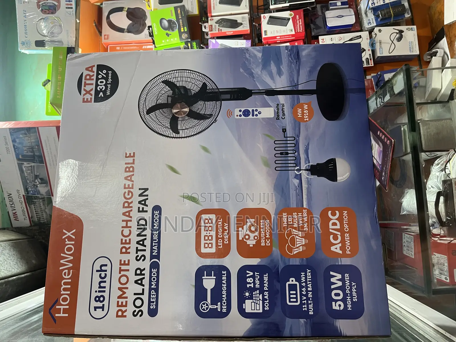 Rechargeable Fan