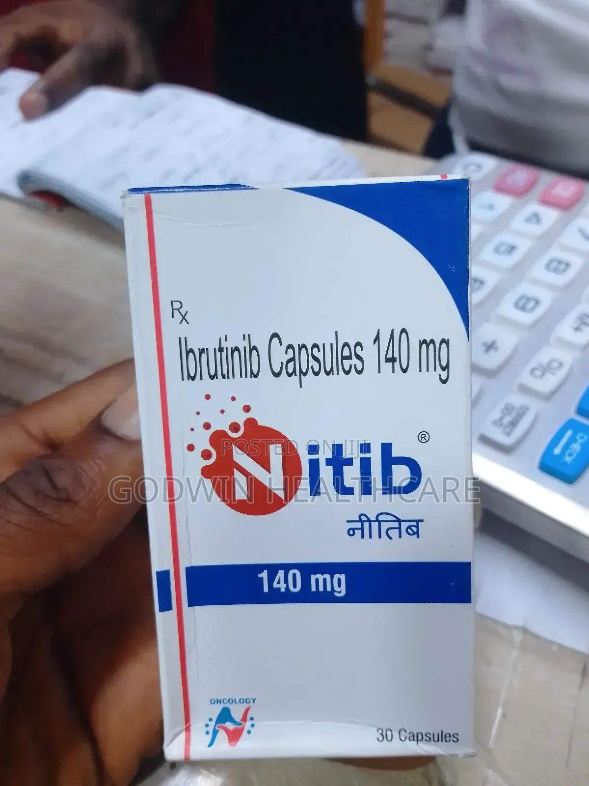 Ibrutinib Capsule 140mg X30