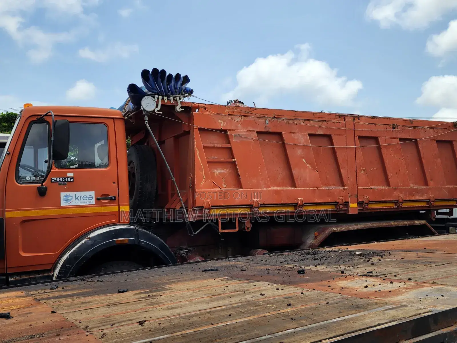 Super Clean Foreign Used Mercedes Benz Tipper 2636