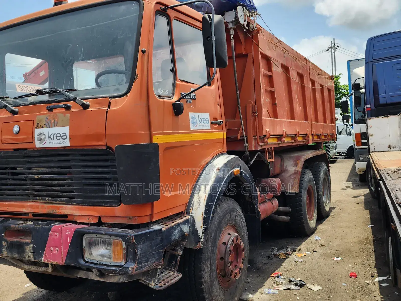 Super Clean Foreign Used Mercedes Benz Tipper 2636