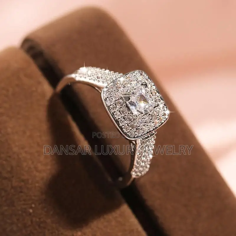 Full Stone Proposal Ring